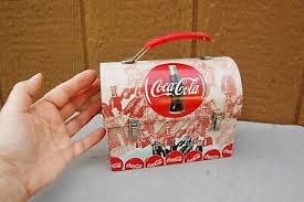 coca cola e lunch box red 7 x 5