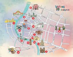 walking routes map central old town