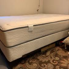queen mattress box spring frame for