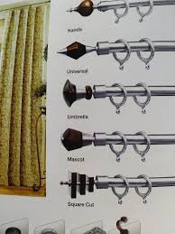 wooden curtain rods