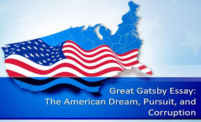 great gatsby essay the american dream