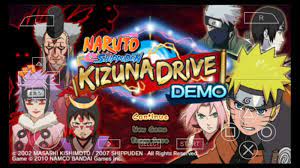 35Mb Only Naruto Kizuna Drive ppsspp Android - AndroidGamer