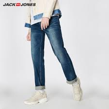 Jackjones 2019 Spring New Mens Elastic Cotton Stretch Jeans