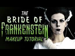 bride of frankenstein makeup tutorial