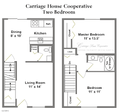 Floor Plans Carriage House Cooperative