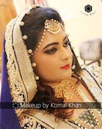 komal khan bridal makeup