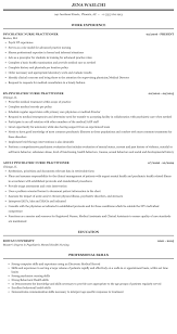 Therefore, you always have the advantage of presenting your cv in the most impressive style and pattern with these templates. Psychiatric Nurse Practitioner Resume Sample Mintresume