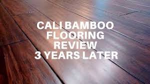 cali bamboo flooring review 3 years