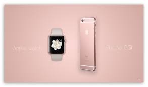 Iphone 6s And Apple Watch Rose Gold