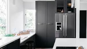 Ikea kitchen cabinet customized for a make up vanity in a bathroom. Counter Depth Refrigerator Dimensions What You Need To Know