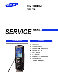 Samsung Sgh I750 Service Manual Manualzz Com