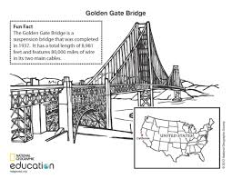 It develops fine motor skills, thinking, and fantasy. Golden Gate Bridge National Geographic Society