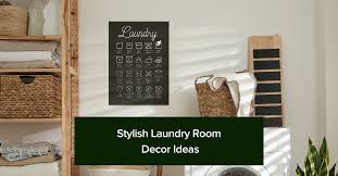 10 Stylish Laundry Room Decor Ideas