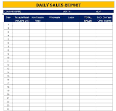 best daily report templates in excel