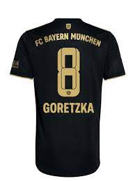Entdecke herren damen kinder trikots für home, away und cl! Leon Goretzka Trikot Die Nummer 8 Im Fc Bayern Munchen Fanshop