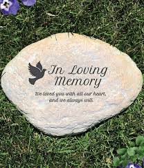 In Loving Memory Garden Stone At From