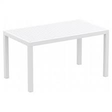ares rectangle outdoor dining table 55