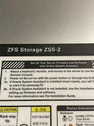 oracle zfs storage system zs5 2 model