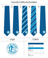 Seaside California Custom Necktie Design Template Our Custom Ties