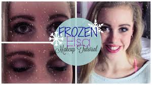 frozen elsa makeup tutorial