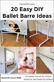 20 diy ballet barre ideas build your