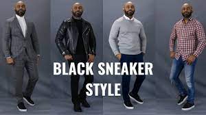 how to wear black sneakers how to style