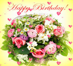 Image result for pictures of birthday flowers