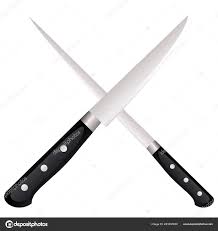 Tanto los cuchillos santoku como los cuchillos franceses o cuchillos del chef se utilizan para prácticamente las mismas tareas, por lo que, en muchos casos elegir uno u otro se. Cuchillos Cruzados Vectores Graficos Imagenes Vectoriales Pagina 2 Depositphotos