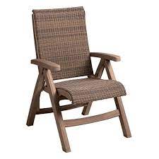 All Weather Wicker Folding Chair