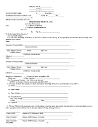 1998 form ny peion for probate fill