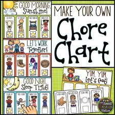 Chore Chart Make Your Own