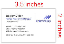 2 in x 3.5 in. Standard Business Card Sizes Dimensions Gimmio