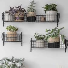 Simple Wire Wall Decor Basket Ideas For