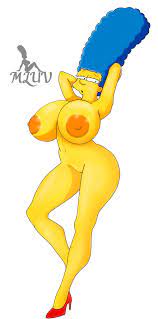 Marge Simpson from The Simpsons Cartoon Porn Porn Pic 