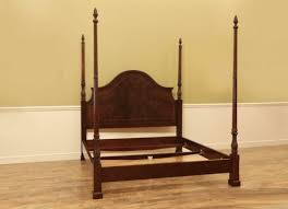 Traditional Mahogany Four Poster King
