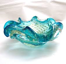 Vintage Murano Glass Bowl Sommerso