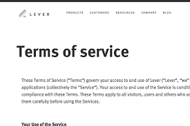terms and conditions template generator