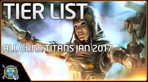Titanfall 2 Tier List January 2017 Best Guns Titans Etc
