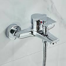wall mounted bathtub faucets hot and