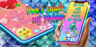 don t touch my phone wallpaper apk