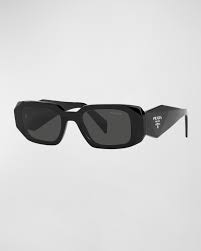 Prada Women's PR 17WSF Rectangle Sunglasses