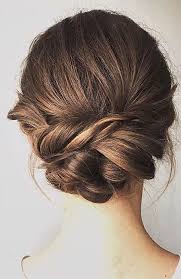 From there, section off the hair into two separate ponytails, and twist them together from the base to. Two Buns Hairstyle With Hair Down Short Hair Novocom Top