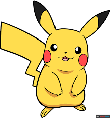 how to draw pikachu really easy