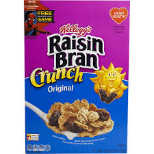 kellogg raisin bran crunch cereal