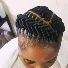 How to cornrow braid your hair. Check Natural Hairstyles With Brazilian Wool Operanewsapp Braided Updo Natural Hair Brazilian Wool Hairstyles Natural Hair Styles Easy