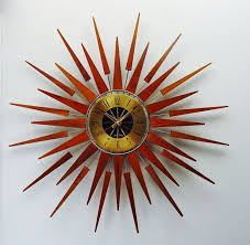 Starburst Clock By Seth Thomas Mid