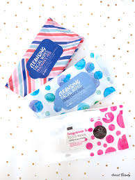 beauty tools face wipes
