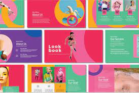 lookbook free pastel powerpoint template
