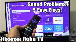 Press and hold the reset button that you can find at the backside of the battery compartment for 10. Hisense Roku Tv Sound Not Working No Audio Delayed Echoing Fixed Youtube