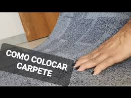 como colocar carpete you